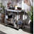Lisses Chrome Finish Serving Cart