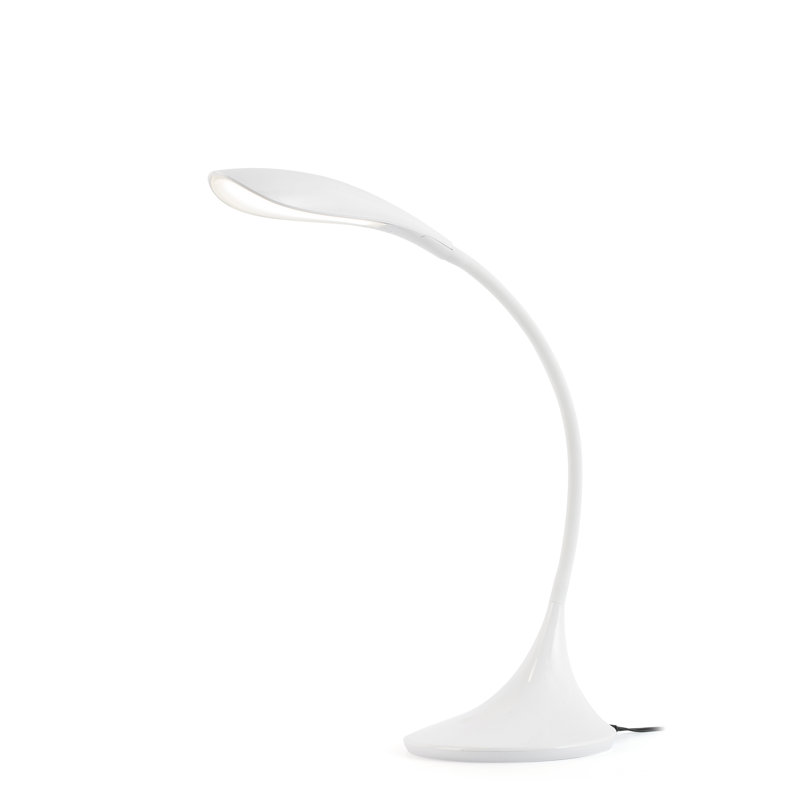 Metal Desk Lamp, White