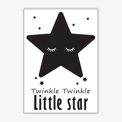 Twinkle Twinkle Little Star - Print