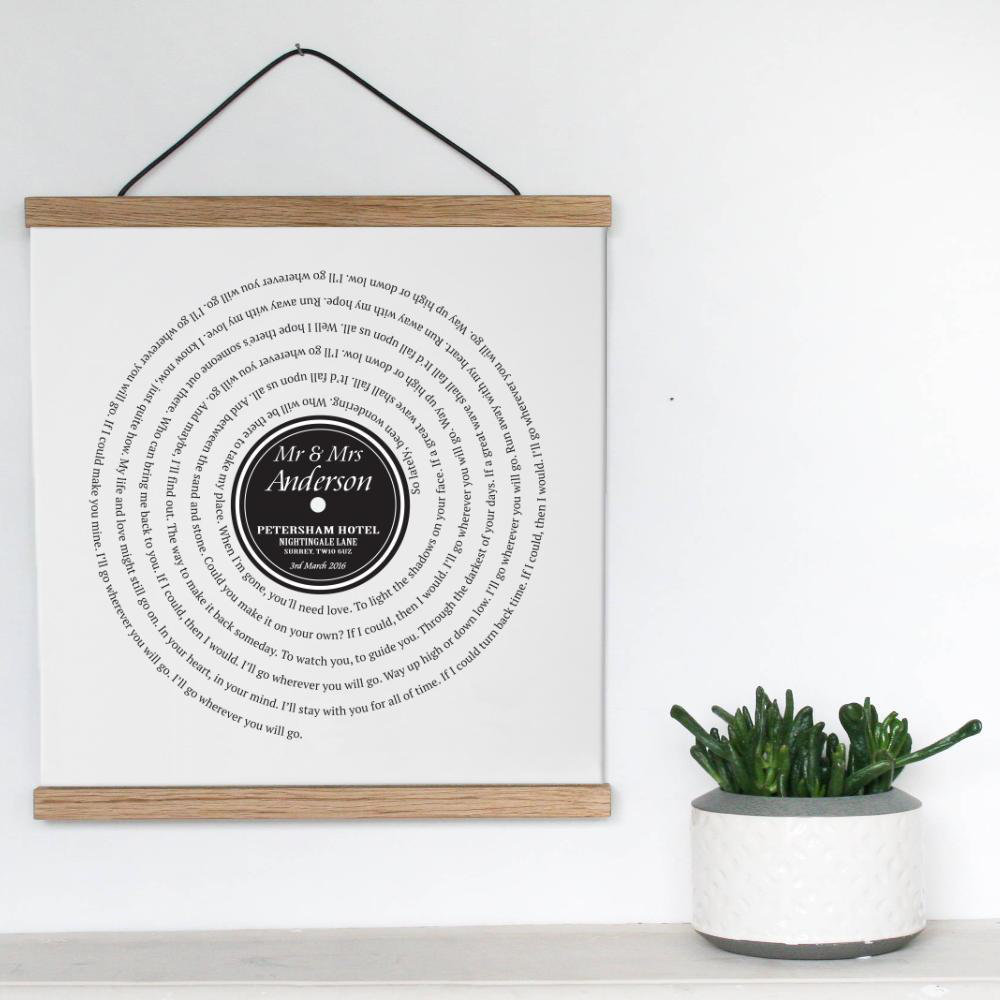 Single Picture Frame Print on Canvas