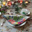 6 Organic Linen Napkins in Dramatic Iris