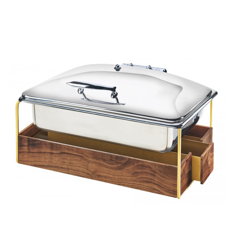 Chafer Mid-Century avec bordure, Laiton