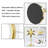 Rechargeable Double Sided Magnifying Vanity Mirror，Lighted Makeup Mirror With Lights And Magnification，1X/10X-938901812