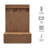 Render Fluted 3-in-1 Hall Tree With Storage Bench and Coat Rack In Walnut-408644436