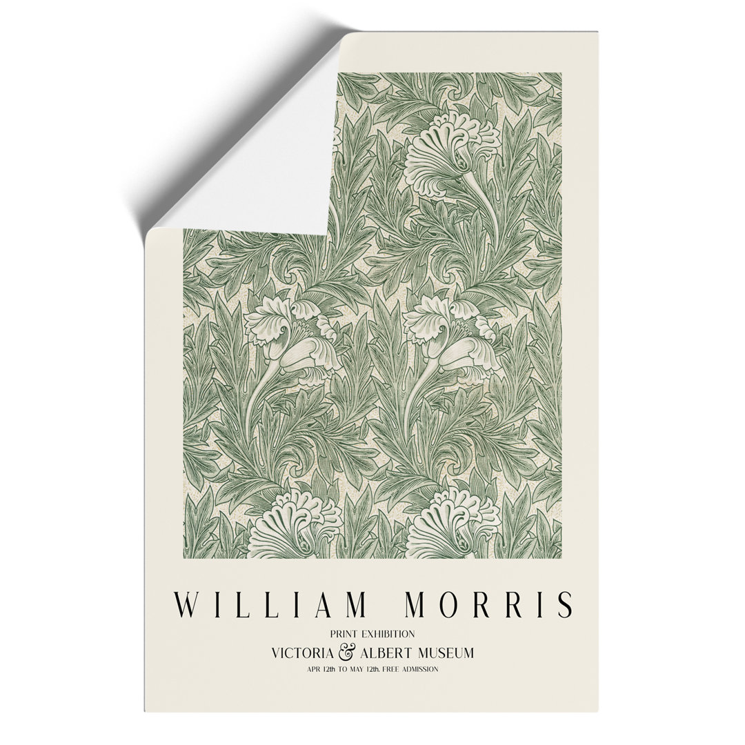 Tulips Print by William Morris - Frameless Print