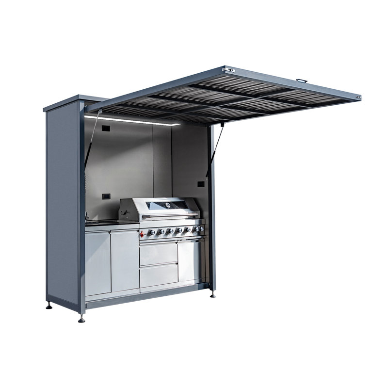 Cuisine extérieure pour barbecue 3 pi x 7 pi