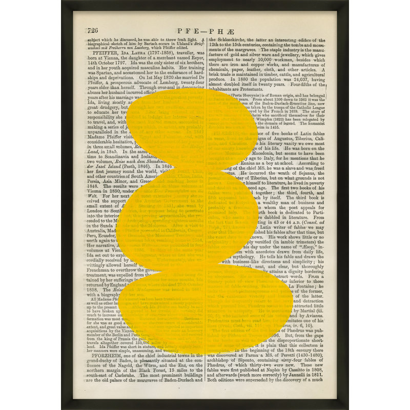 PFE-PHÆ Print by Michela Sorrentino, 30" H x 21" W x 1.25" D, Black