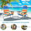 Chaise de plage inclinable Hentges