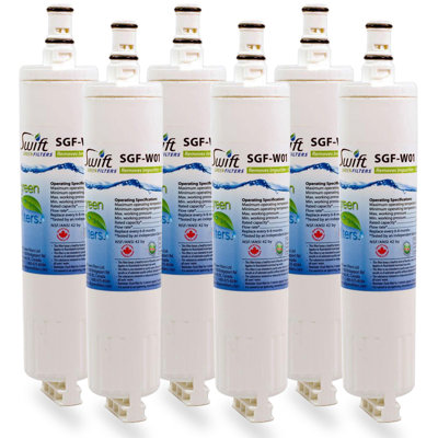 Swift Green Filters SGF-W01 Compatible Refrigerator Water Filter for 4396508, 4396510, EDR5RXD1, -6 Pack
