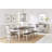 Imran Extendable Rubberwood Solid Wood Dining Table