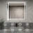 36" X 36" LED Bathroom Mirror With Dimmable Light Anti-Fog Lighted Vanity Mirror With 3 Color Modes, IP44 Waterproof Horizontal/Vertical Mount-1738328650