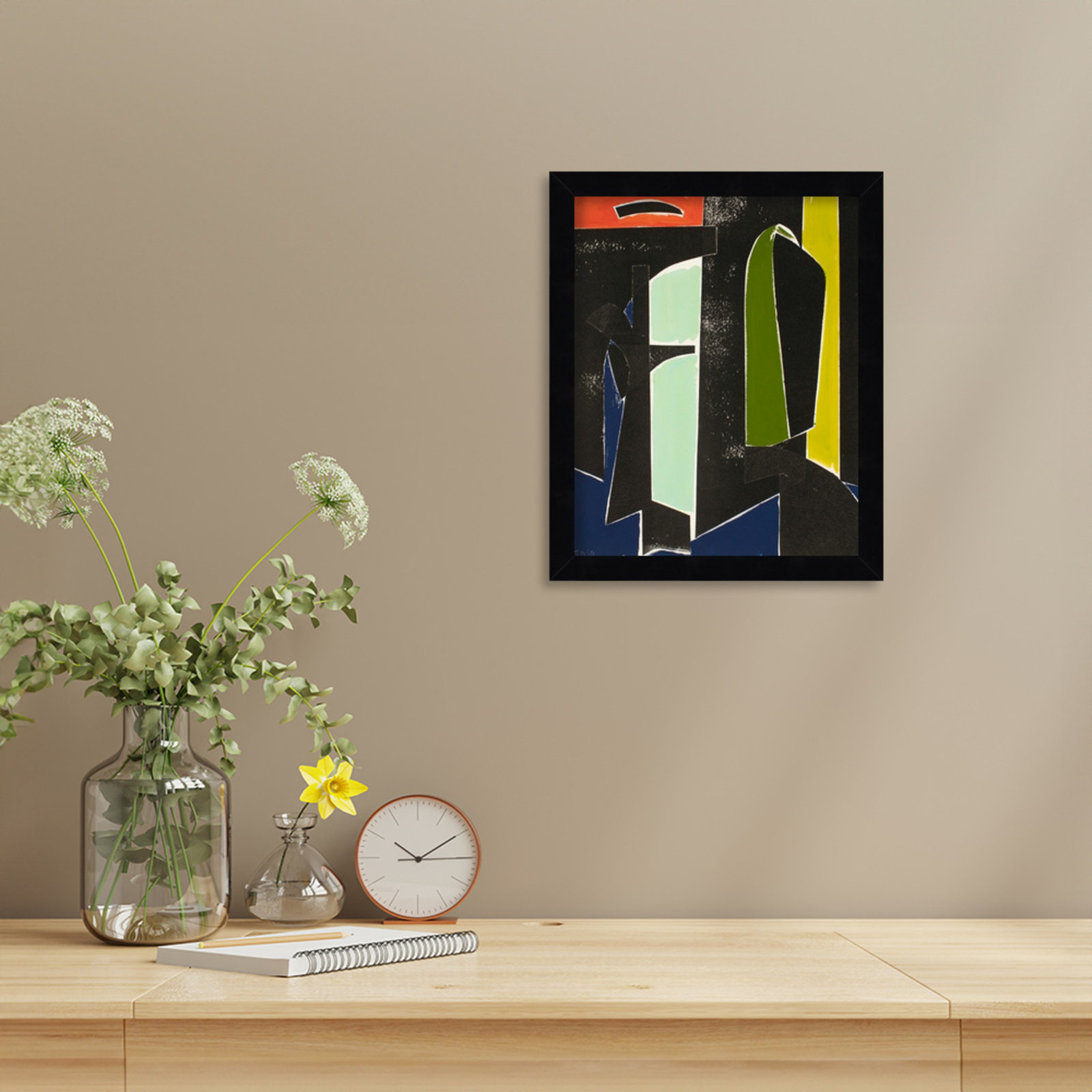 Solano "Spanish Arches" Print by Rob Delamater, Black, 13" H x 11" W