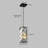 Modern Crystal Pendant Light - 3 Pack-1183588833