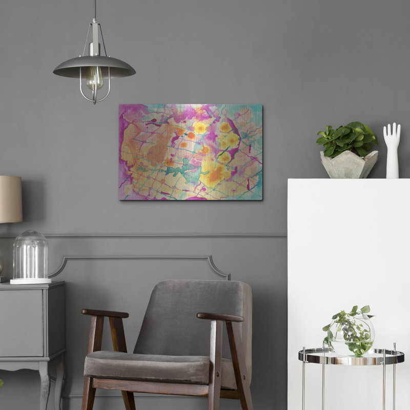 Orren Ellis «Ground Of Being» par Carissa Luminess, art mural en métal, H 16 po x l 24 po