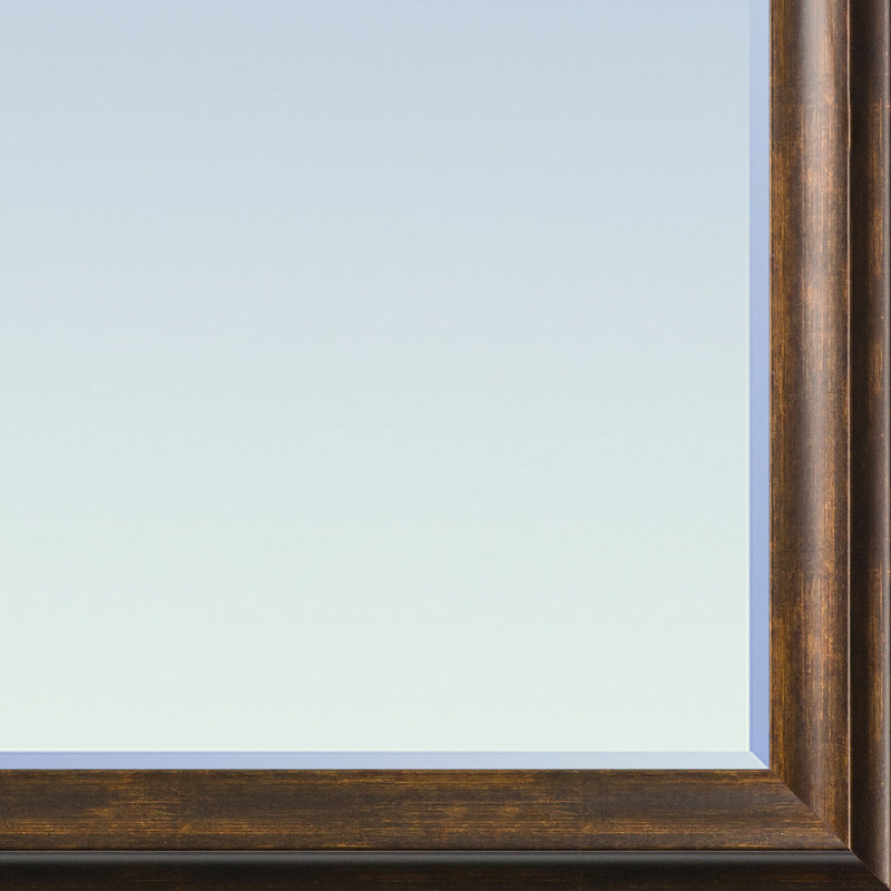Wood Rectangle Wall Mirror