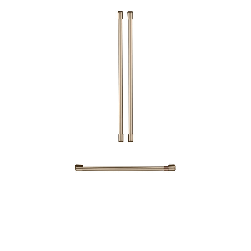 Refrigerator Bar Pull Multipack, Brushed Bronze