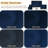 Birglinde Faux Linen Thermal 100% Blackout Curtains Rod Pocket/Ring Clips-674800245-705527300