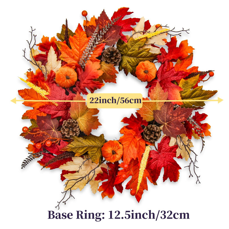 56 cm Artificial Wreath