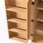 Armoire décorative arquée, armoire de cuisine avec tablettes, armoires de rangement avec tablettes réglables, tiroir caché pour la cuisine, la salle à manger, la salle de bain-1398784671