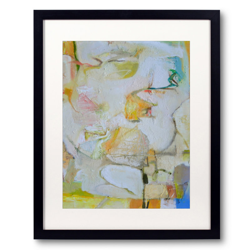«241 A Walk in Tuscany» par Anne B. Schwartz - peinture encadrée, 32" H x 24" W