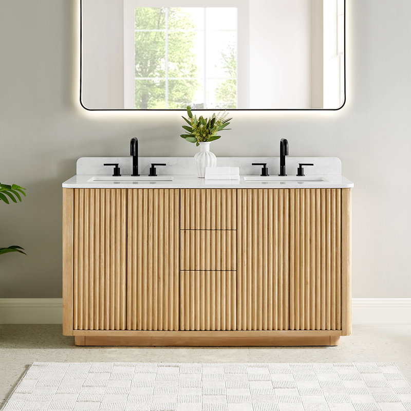 Ensemble de meuble-lavabo double 60 po Kinloch