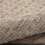 Tapis brun en laine tissé à la main Aviah-87055225