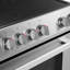 Cosmo 30 po. Collection Stellar 4,9 pi³ Cuisinière électrique avec plaque de cuisson en verre à 4 brûleurs et four à convection en acier inoxydable