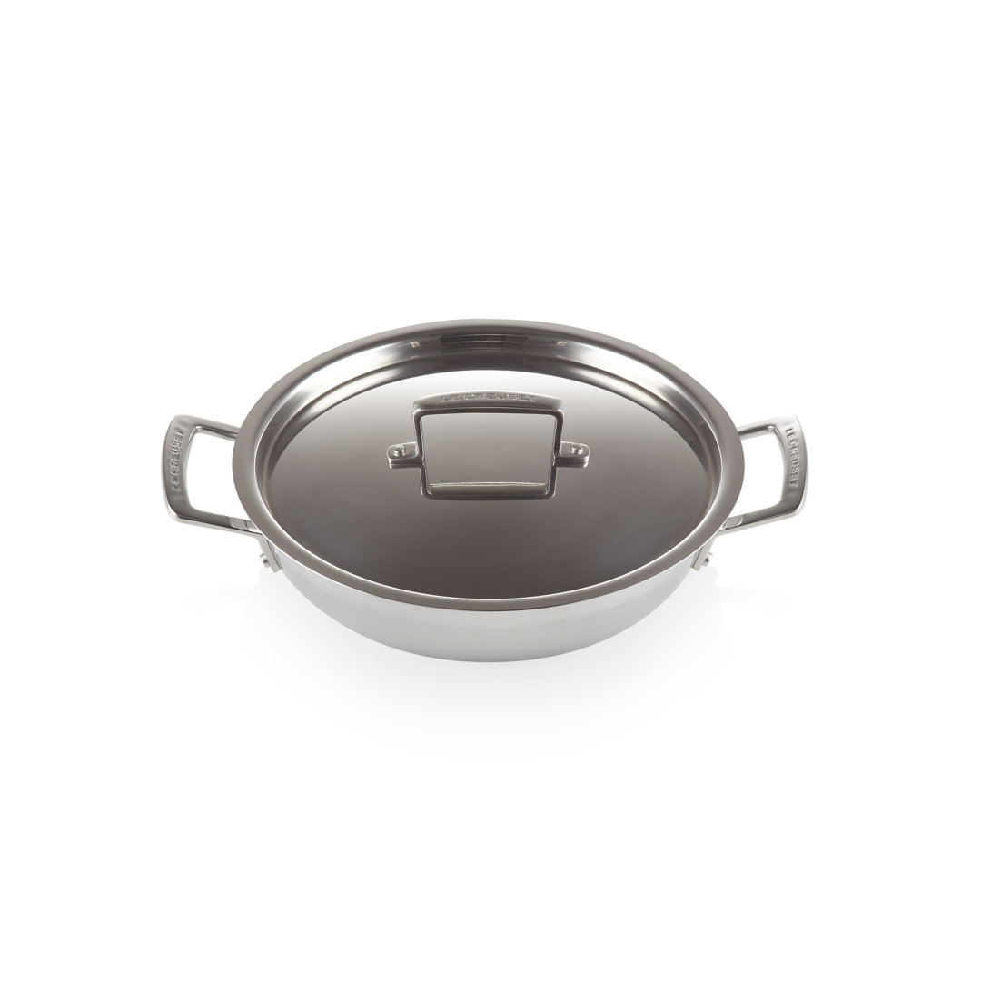 Le Creuset 3-Ply Stainless Steel Shallow Casserole