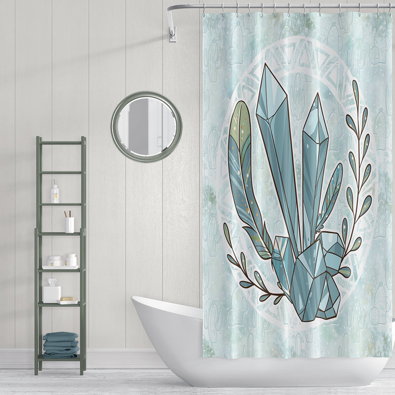 Shower Curtain, 70" H x 83" W