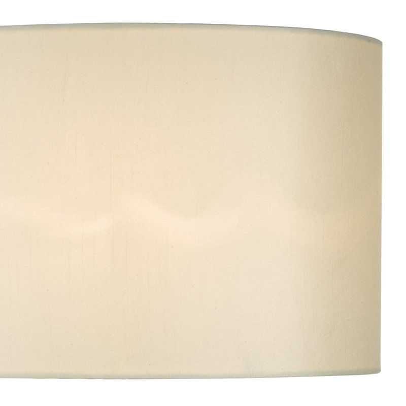 24 cm H Oval Lamp Shade ( Screw On ) in White