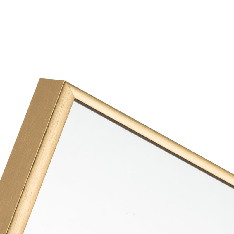 Miroir de salle de bain, Or