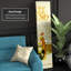 72" x 48" Double Sided Vintage Weekend 3 Panel Room Divider