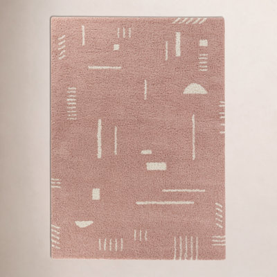 Morin Geometric Shag Rug