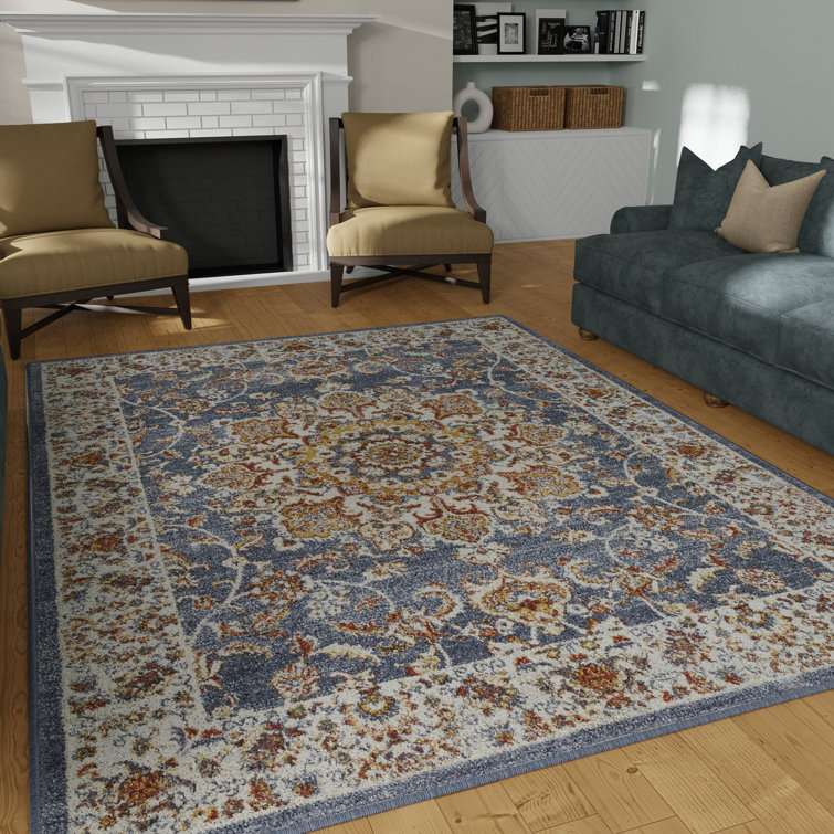 Abdulaleem Washable Oriental Indoor Rug