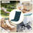Outdoor 4'' Rocking Chair Chair Pad-594168019-599812520