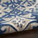 Aloha  Geometric Blue Indoor/Outdoor Area Rug