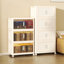 Armoire de rangement latérale large et pliante-1460825805