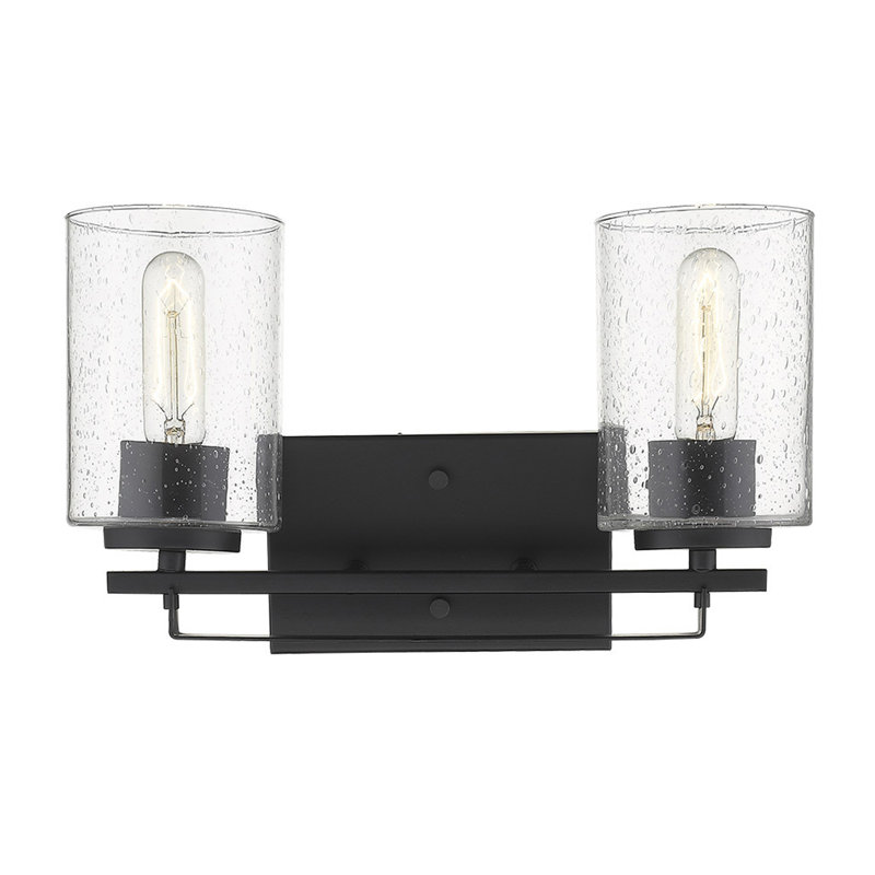 Hoff 2 - Light Dimmable Vanity Light, Matte Black