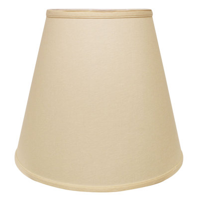 16" Parchment Deep Empire Linen Lampshade