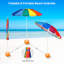 Parasol de plage 86,5 po