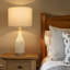 Ensemble de 2 lampes de table en céramique de 27 po pour salon de chambre à coucher, ensemble de 2 lampes de chevet de style campagnard, rétro, moderne, rétro et moderne