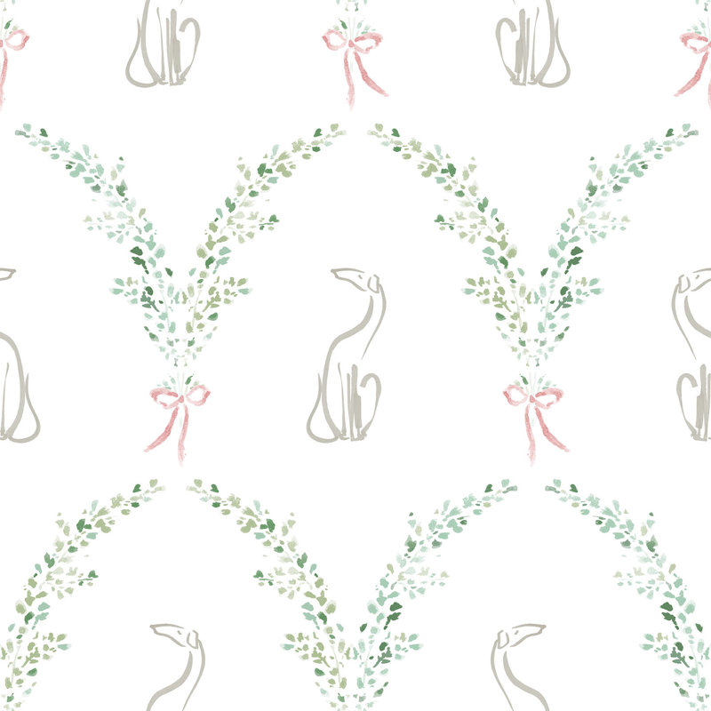 Rouleau de papier peint L 33 pi x l 20,5 po Yuki Osada, Vert