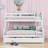 Aspen Loft Bed With Cabinet And Shelf - Solid Pine Wood And Safety Features-1258241404-1258050004