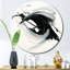 Horloge murale abstraite abstraite-93380276