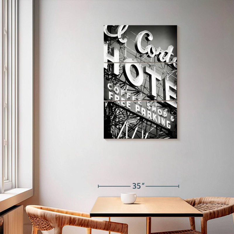 Enseigne d'hôtel Sirci Vegas, H 57 po x l 36 po