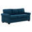 Apputhurai 80 in. Blue Queen Sleeper Sofa with USBs/Outlets