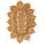 Tapis ovale en jute tissé à la machine-979016248