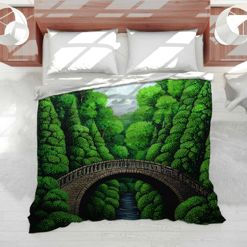 Housse de couette Bridge Bedding, Housse de couette pour très grand lit