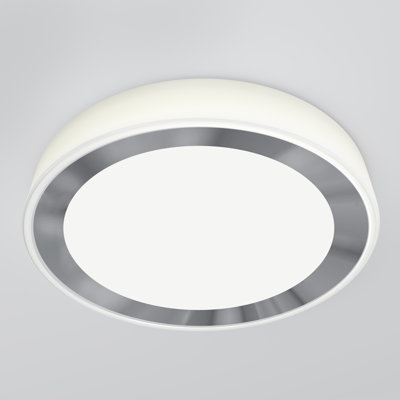 Plafonnier encastré simple à 1 lumière DEL 12,99 po Cooper