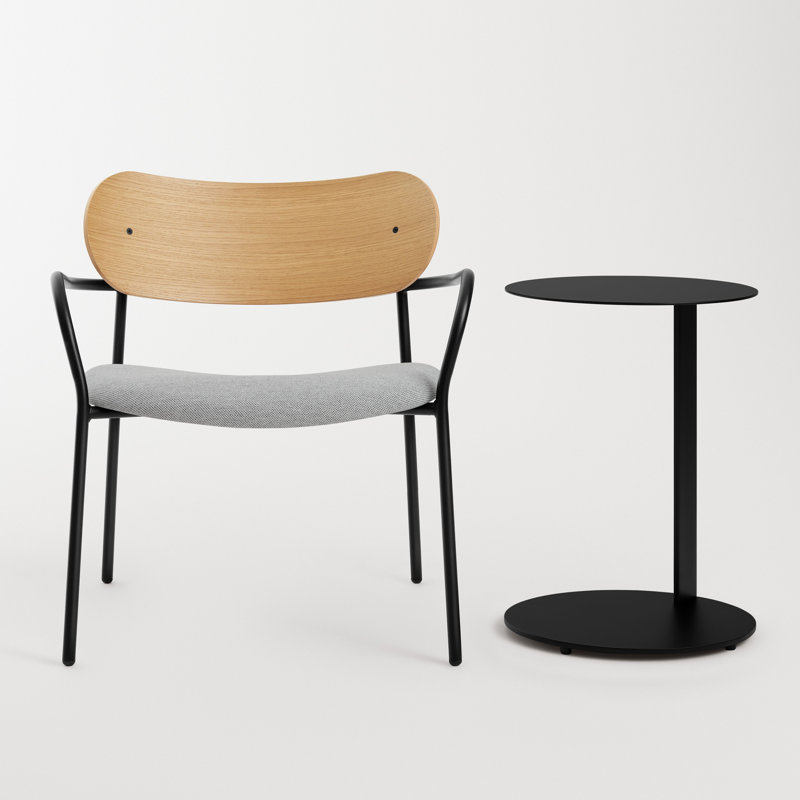 SideBySide Armchair, Maharam Mode in Intaglio Crossweave